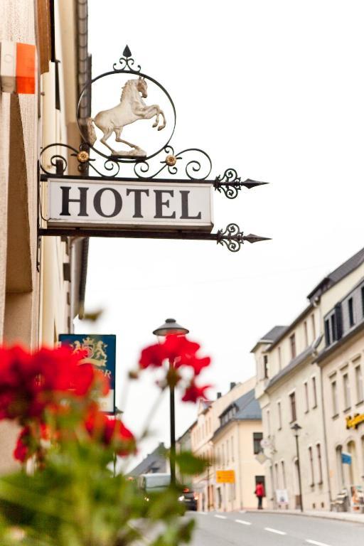 Hotel Weisses Ross Marienberg Kültér fotó