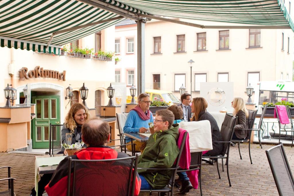 Hotel Weisses Ross Marienberg Kültér fotó